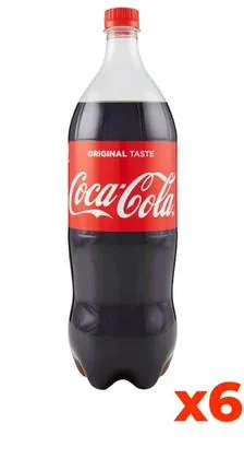 Coca-Cola – Bouteille PET 1,25 L · pack de 6