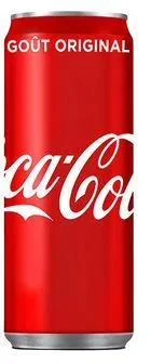 Coca-Cola – Canette 33 cl · pack de 24