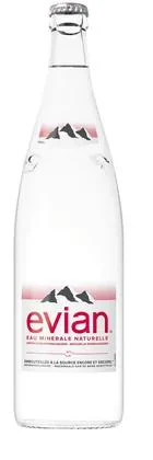 Evian – Verre consigné 1 L · caisse de 12