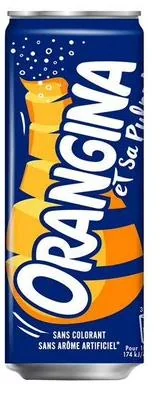 Orangina – Canette 33 cl · pack de 24